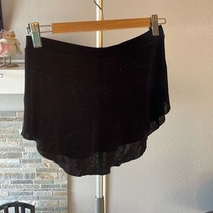 Black bullet pointe skirt size small